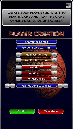 Android application myPlayer 2k22 screenshort