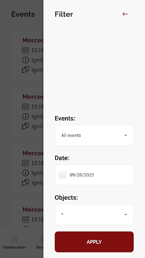Android application Navi Afri screenshort