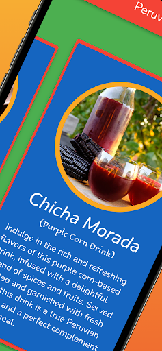 Android application Peruvian Recipes screenshort
