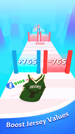 Android application Jersey Evolution screenshort