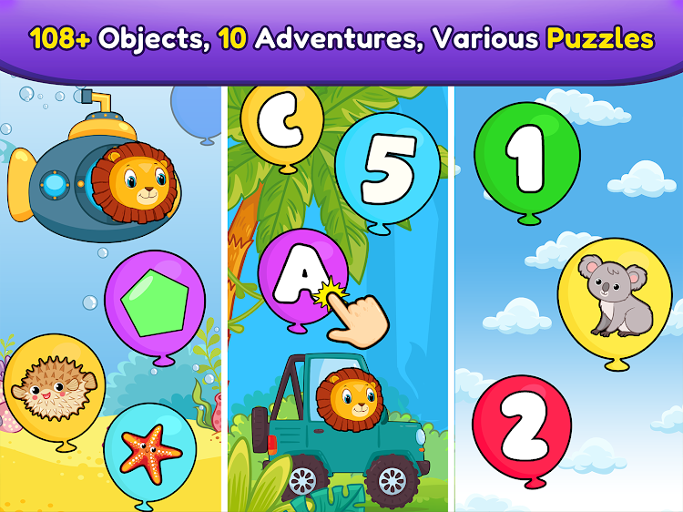 Balloon Pop Kids Learning Game - 18.01.11 - (Android)