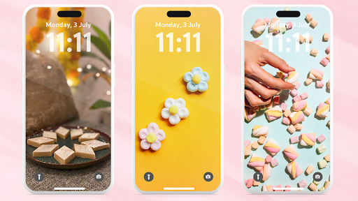 Sweet Aesthetic Lockscreen