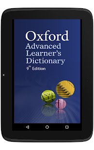 Oxford Advanced Learner’s Dict Screenshot