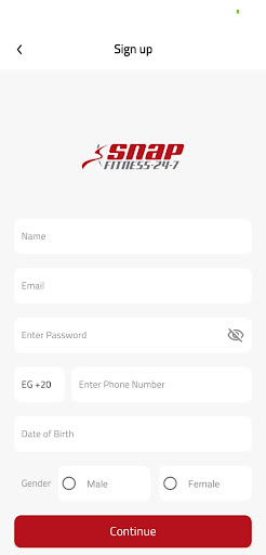 Snap Fitness Screen 2