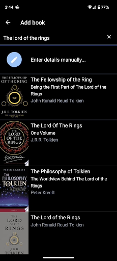 BookKeep Screen 3