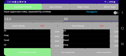 ChordFind Screen 3