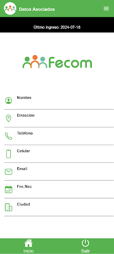 App FECOM Screen 3
