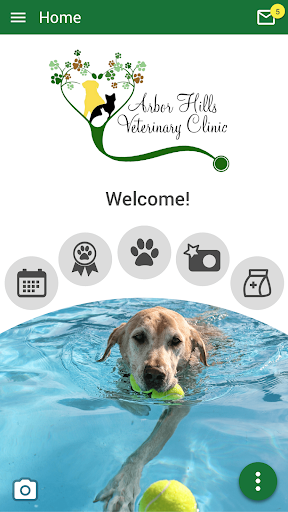 Android application Arbor Hills Veterinary Clinic screenshort