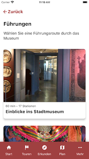 Kaiserpfalz App Screen 2