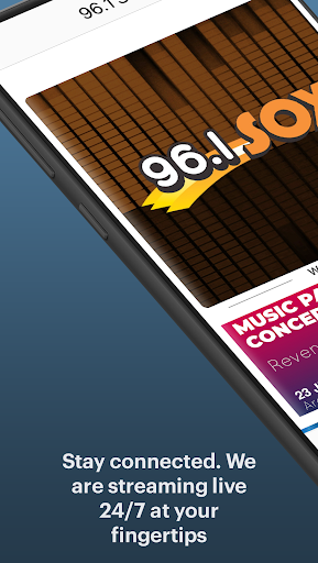 Android application 96.1 SOX screenshort