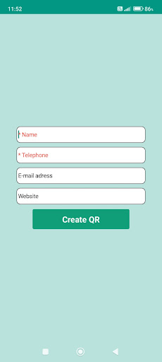 QR Code Generator Screen 3