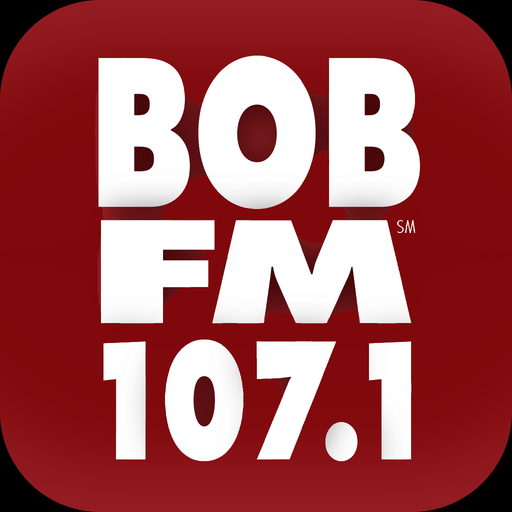 107.1 Bob FM Redding logo