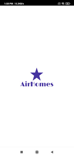 Android application AirHomes screenshort