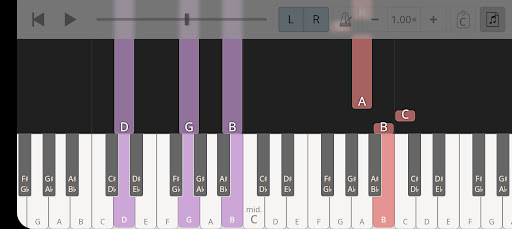 Android application Bollypiano: Learn Indian Songs screenshort
