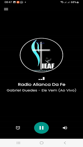 Android application Rádio Aliança screenshort