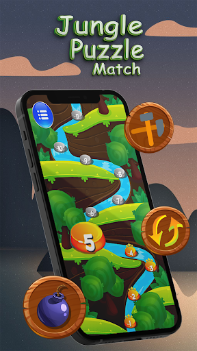 Jungle Puzzle Match Screen 2