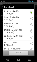 screenshot of Advanced LT for FIAT