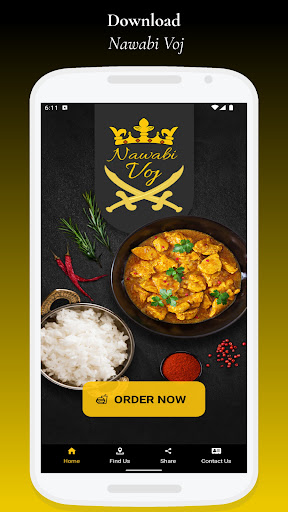 Android application Nawabi Voj screenshort