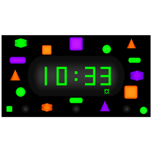 Alarm clock dvnav logo