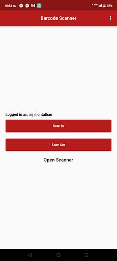 GOLOG Scanner Screen 2