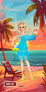 Beach Trip Girl Dress Up