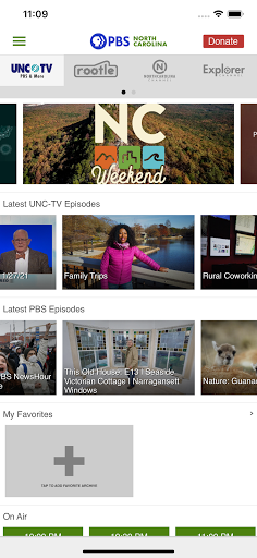 PBS North Carolina (old UNCTV) Screen 2
