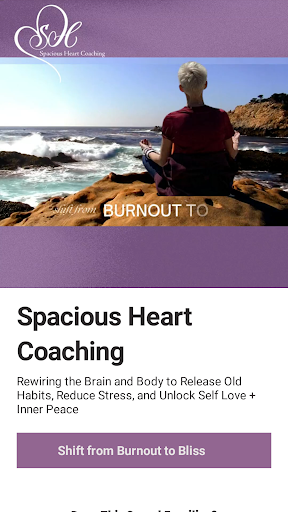 Android application Spacious Heart Coaching screenshort
