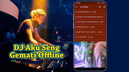 DJ Aku Seng Gemati Offline Screen 2
