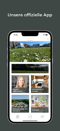 Android application ZIMDARS CampingResort screenshort