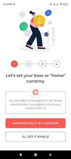 Screenshot of Modern Currency Converter