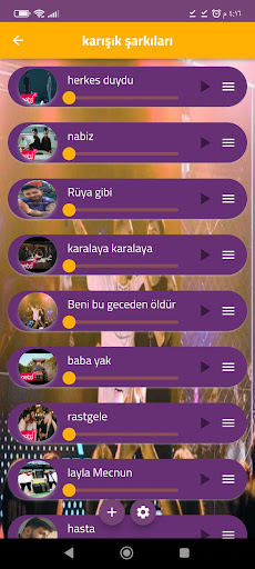 Android application burak bulut & kurtuluş kuş screenshort