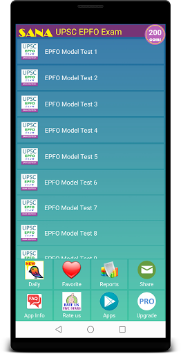 Android application Job Exam Prep screenshort