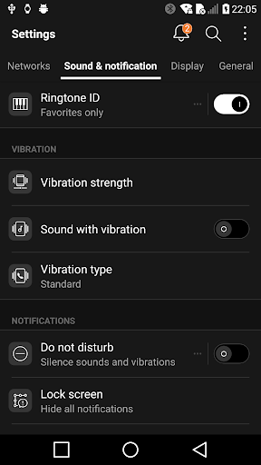 G6 UX 6.0 Black Theme for LG G Screen 2