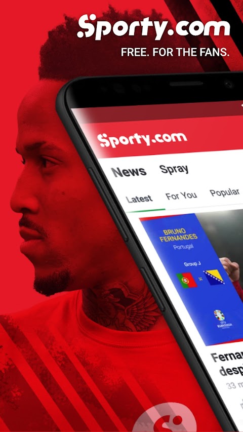 Sporty.com: Live Scores & Newsのおすすめ画像1