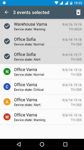 Events Monitor Screen 3