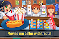 screenshot of My Cine Treats Shop: Food Game
