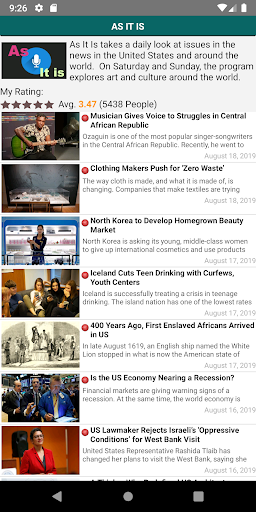 AEB - Learn English VOA Screenshot 3 - AppWisp.com