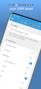 OSM Transfer MOD APK: Scout list (Pro Unlocked) Download 6