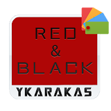 Xperia Red & Black Theme icon