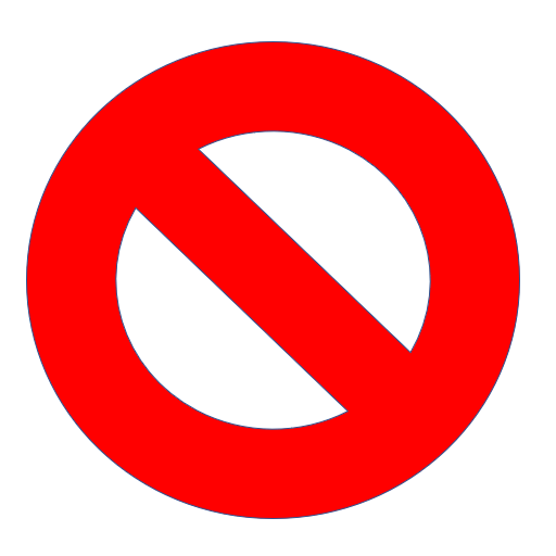 Do not download logo