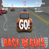 fast racing car 2015 3D icon