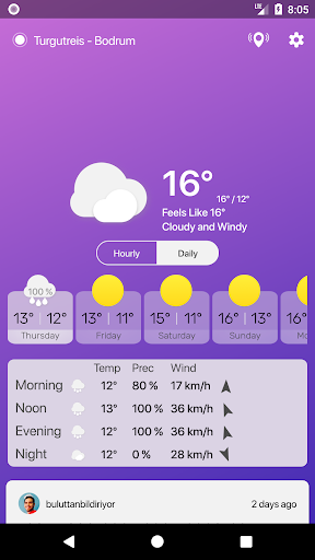 Buluttan - Weather of Turkey Screen 3