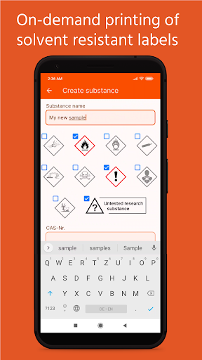 FLUICS RAPID LABEL Screenshot 2 - AppWisp.com