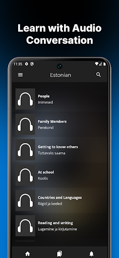 Android application Fast - Speak Estonian Language screenshort