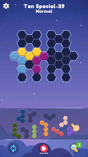 Block Hexa: Basic Puzzle Screen 2