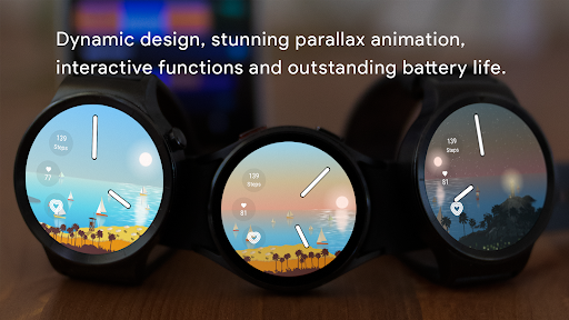 Adventure Parallax Watch Face Screen 3