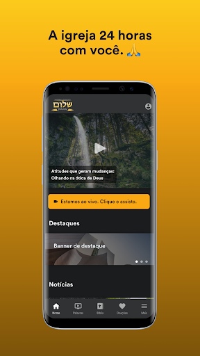 Android application Ministério Apostólico Shalom screenshort
