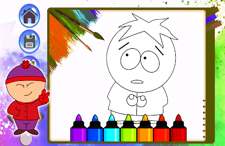 South: Coloring Park 1 APK + Mod (Free purchase) for Android