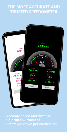 Android application Ad-Speedometer screenshort
