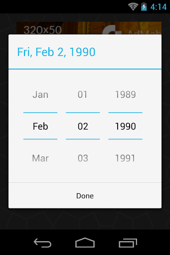 Age Calculator Screen 3